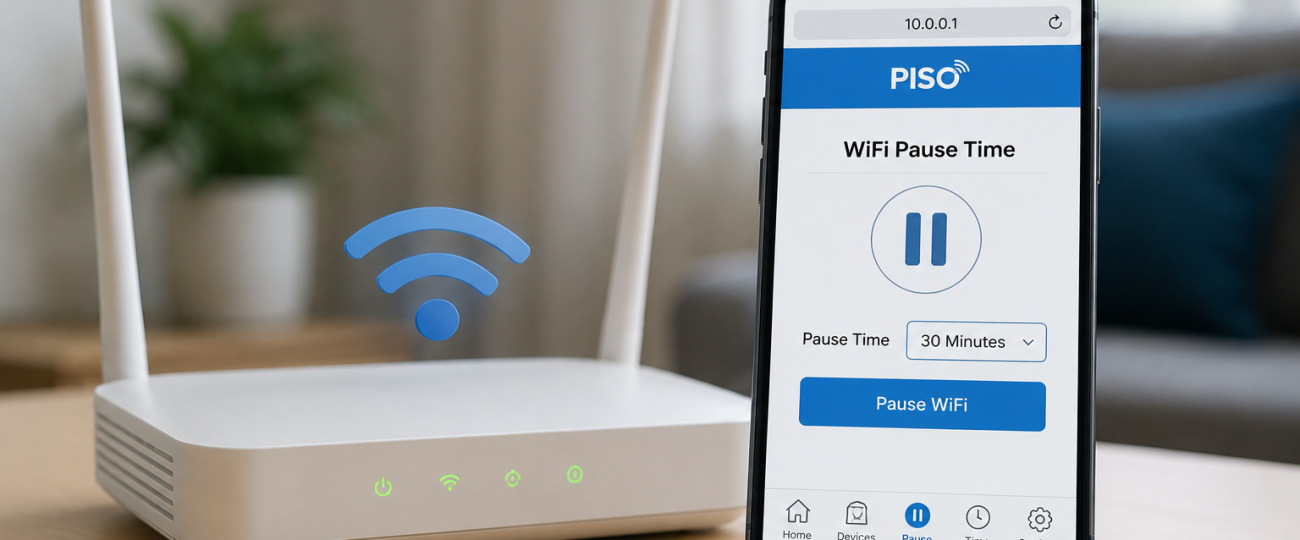 10.0.0.1 Piso WiFi Pause