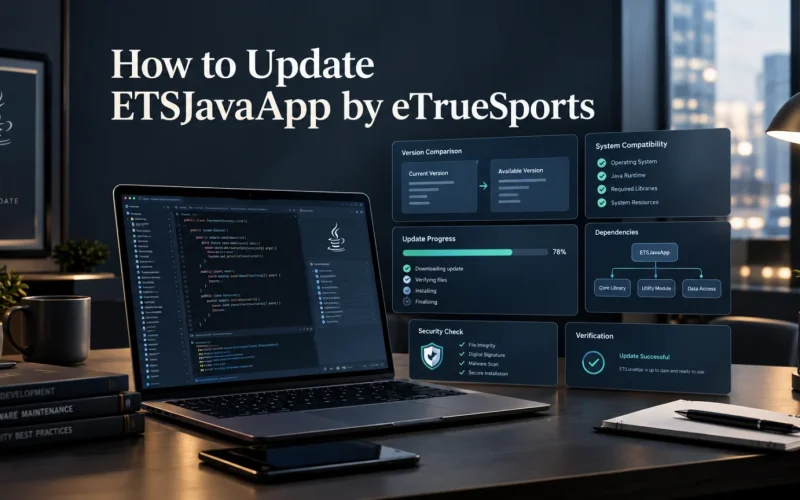 How to Update Etsjavaapp by Etruesports: A Comprehensive Guide, Safety Verifications, Version Updates, and Troubleshooting
